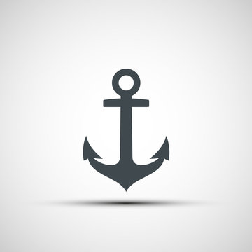 Ship anchor logo.