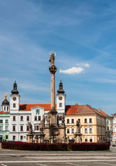 Plague column, Hradec Kralove, Czech Republic