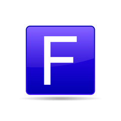 vector icon of letter