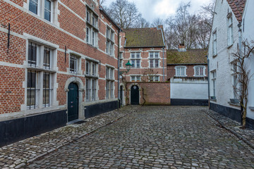 The begijnhof / Beguinage in Lier, Belgium a Word Heritage Site
