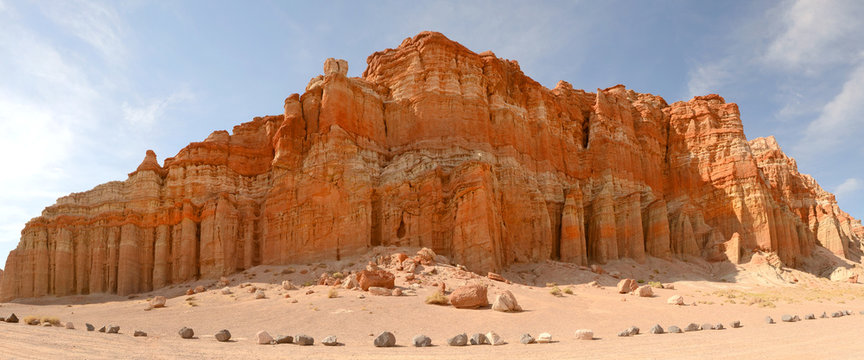 Rock Formation In The Red Rock Area Of California