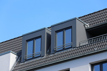 Kastengauben mit Loggia