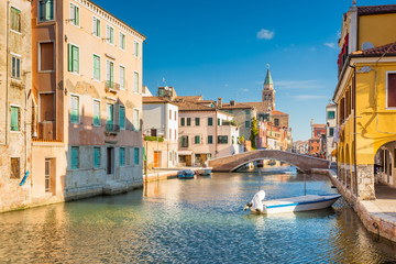 Chioggia, view of Canal Vena