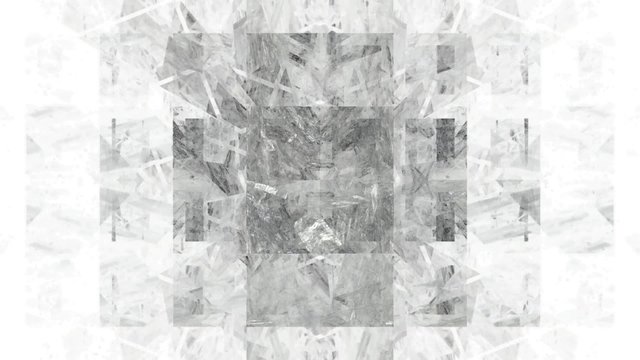 Animation mit quadratischen Strukturen, Endlosschleife