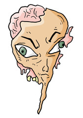 zombie head