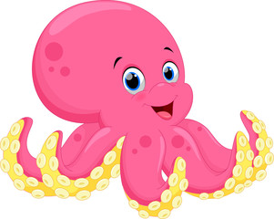 Cute octopus cartoon