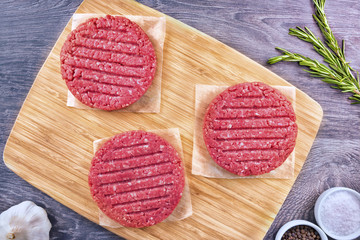 Burger patties