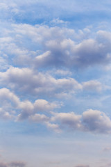 Fototapeta na wymiar clouds in the sky as the background