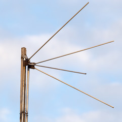 Fototapeta premium antenna on a background of blue sky