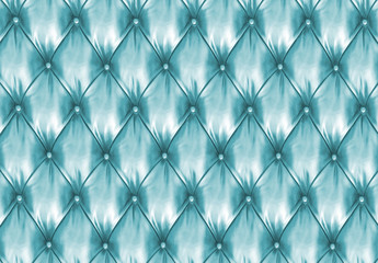 Light blue upholstery leather pattern background.