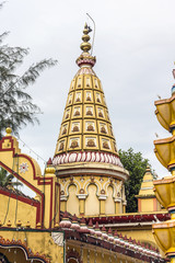 Beautiful hindu temple in Goa, India.