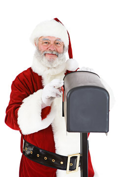 Santa: Looking In Mailbox