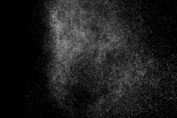 abstract splashes of water on a black background. abstract spray of water. abstract rain. shower water drops. abstract texture.