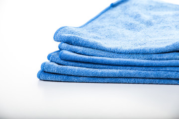 Microfiber towel for car wipe