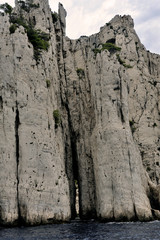 Coastal landscape between Cassis and Marseille