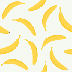 Fototapeta na wymiar Banana seamless pattern.