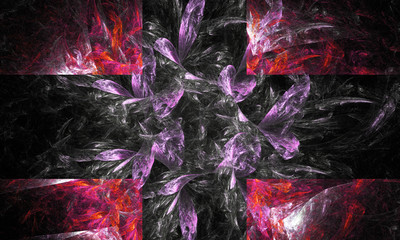 Fractal spiral. Fractal art background for creative design. Decoration for wallpaper desktop, poster, cover booklet. Abstract texture. Psychedelic. Print for clothes, t-shirt.