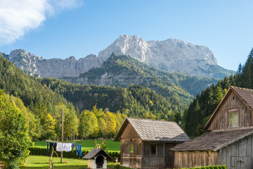 The Grosser Buchstein is a 2224 m high mountain in the Ennstal Alps in Styria. He rises north of the Enns at the entrance of the Gesäuse and is part of the homonymous National Park Gesäuse