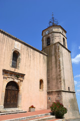 Fototapeta na wymiar Eglise de Brue Auriac - Var - France