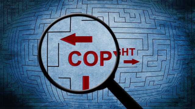 Search for copyright 
