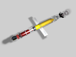 Missile Cruise Tomahawk trasparente