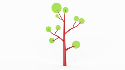 cartoon tree design 