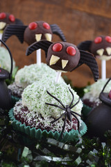 Happy Halloween Ghoulish Cupcakes