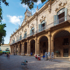 Fototapeta premium Palacio De Los Capitanes, Havana