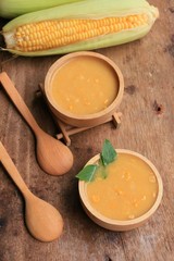Corn soup