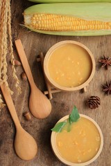 Corn soup