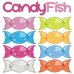 Sweet Candy Fish Set