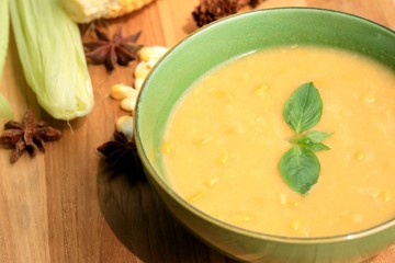 Corn soup