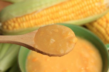 Corn soup