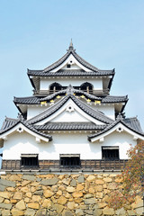 Obraz premium 国宝彦根城天守閣 滋賀県彦根市