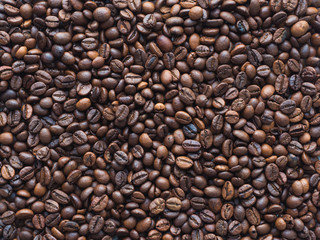 Background of coffee beans