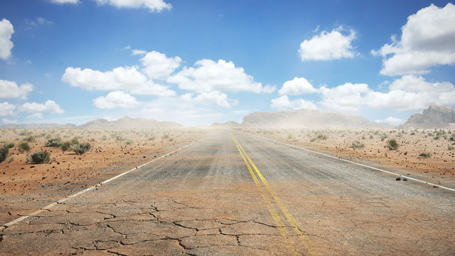 Road Desert