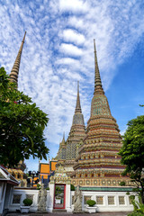 Fototapeta premium Wat pho is the beautiful temple in Bangkok, Thailand.