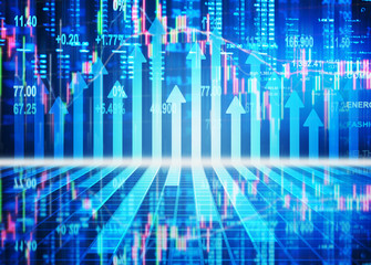 stock market concept
