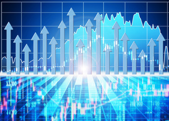 stock market concept