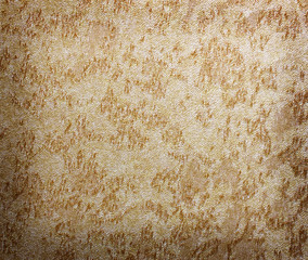 Linen fabric background gold