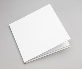 Blank book white cover 8,5 x 8,5 in