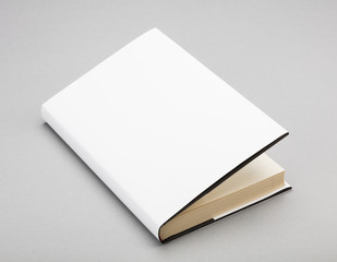 Blank book white cover 5,5 x 8 in