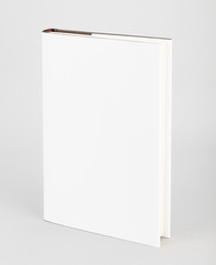 Blank book white cover 5,5 x 8 in