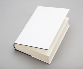 Blank book white cover 6 x 8,5 in
