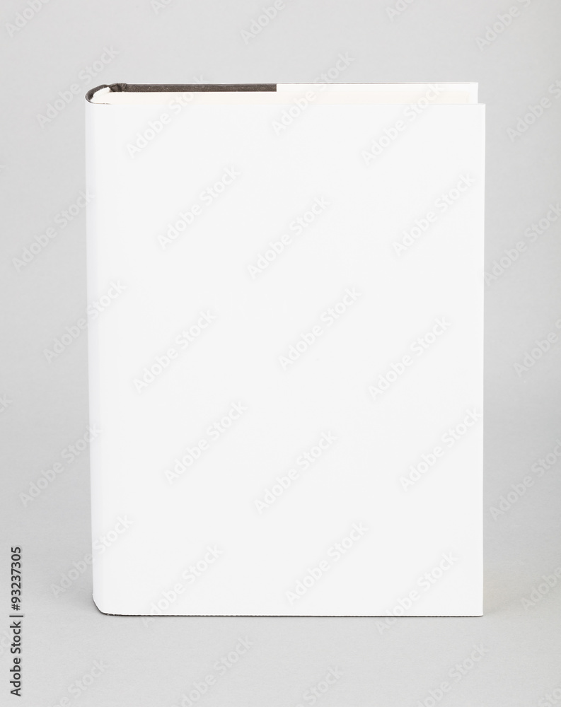 Poster blank book white cover 6 x 8,5 in