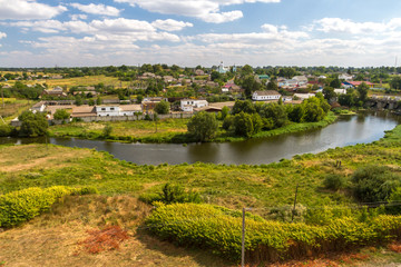 Fototapeta premium Landscape, Medzhibozh, Ukraine
