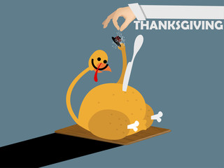 thanksgiving day concept design,cute turkey thanksgiving day.