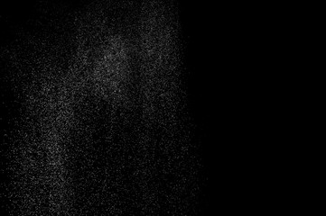 abstract splashes of water on a black background. abstract spray of water. abstract rain. shower water drops. abstract texture. - obrazy, fototapety, plakaty