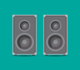 two speaker boxes, vector illustration - 93240939