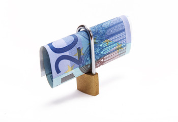 twenty euros locked